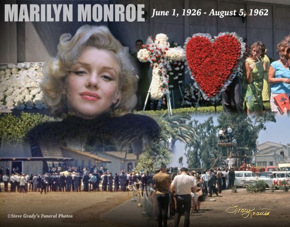 COLOUR PHOTOS EMERGE OF MONROE’S FUNERAL