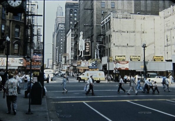 MARILYN AT THE ORIENTAL THEATRE 1955